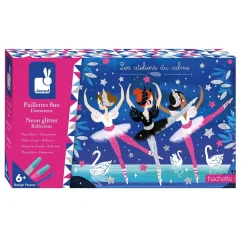 Kit créatif - Paillettes fluo danseuses - Janod