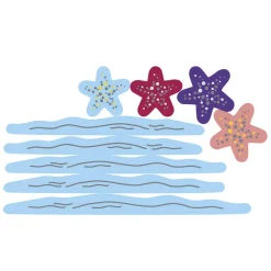 Kit créatif : Trophées 3D En Papier - Animaux Marins - Janod