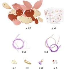 Kit créatif bijoux : Miss Rosefinch - Djeco