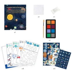Kit créatif Do It Yourself : Système solaire - Djeco