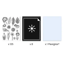 Kit cyanotype : Savane nocturne - Djeco