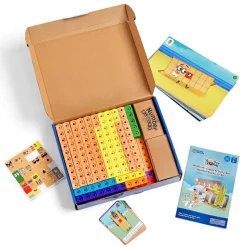 Kit d'activités avec cubes MathLink Numberblocks de 21 à 30 - Learning Resources