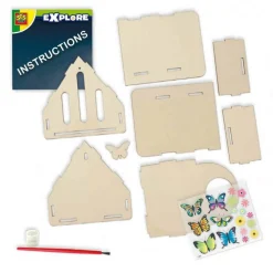Kit d'assemblage : Hôtel à papillons - SES Creative