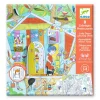 Kit de coloriages : Les cabanes de Nina - Djeco