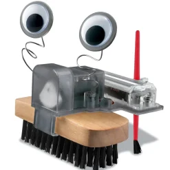 Kit de fabrication Fun Mechanics : Robot brosse - Dam