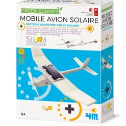 Kit de fabrication Green Science : Avion Solaire - 4M