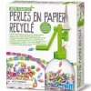 Kit de fabrication Green Creativity : Perles en papier recyclé - 4M