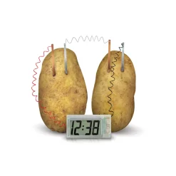 Kit de fabrication Green Science : Horloge pomme de terre - 4M