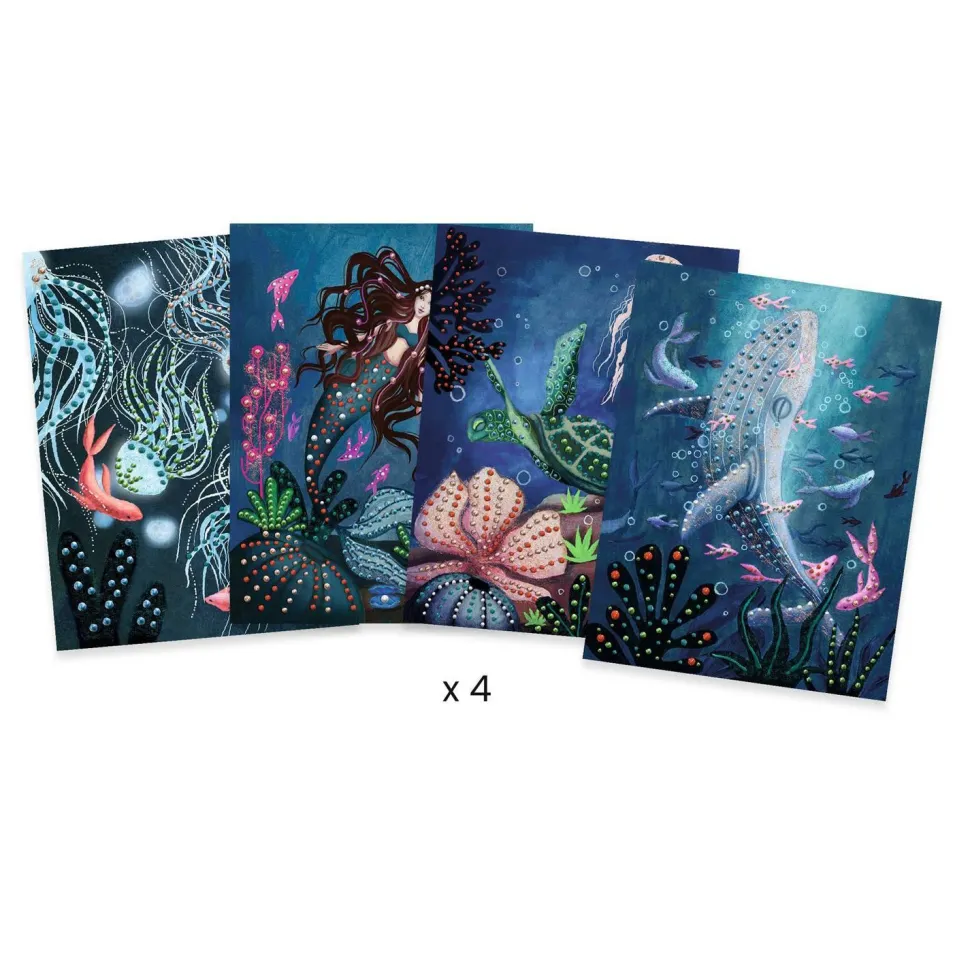 Kit de peinture 3D : Abysses - Djeco