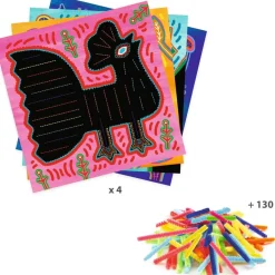 Kit d'enfilage : Tout doux - Djeco