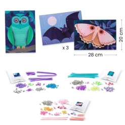 Kit enfilage : Illuminer la nuit - Djeco