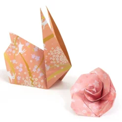 Kit feuilles pour origami : Haru - Djeco