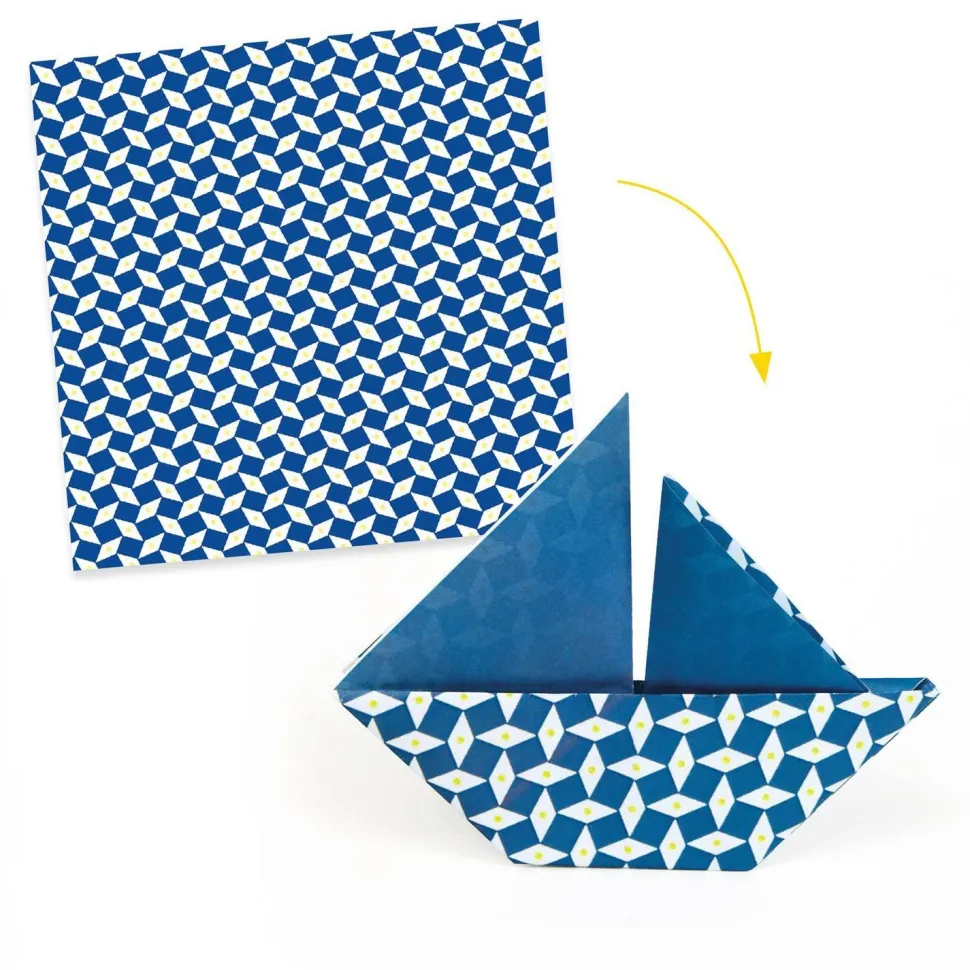 Kit feuilles pour origami : Natsu - Djeco