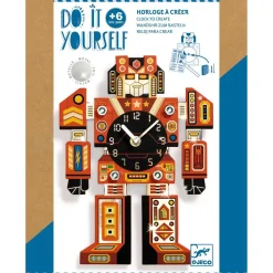 Kit Horloge à créer : Robotime - Djeco