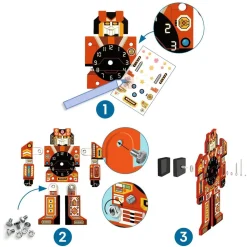 Kit Horloge à créer : Robotime - Djeco