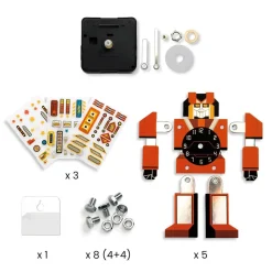 Kit Horloge à créer : Robotime - Djeco