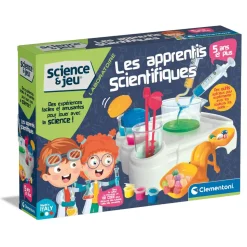 Kit science et jeu : Les apprentis scientifiques - Clementoni