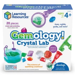 Kit scientifique : Gemology! Laboratoire de cristal - Learning Resources