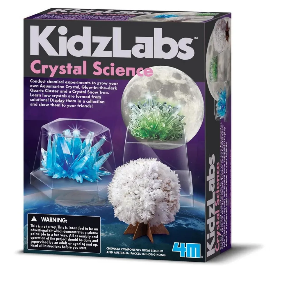 Kit scientifique : SCIENCE DU CRISTAL - 4M
