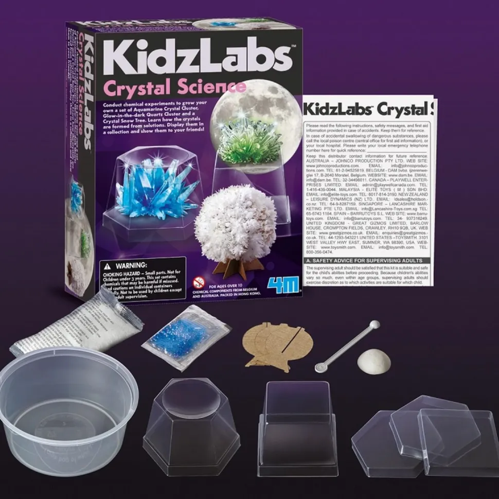 Kit scientifique : SCIENCE DU CRISTAL - 4M