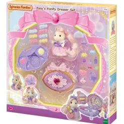 La coiffeuse de la fille Poney - Sylvanian Families