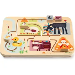 Labyrinthe d'éveil sensoriel : Ferme - Lilliputiens