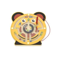 Labyrinthe magnétique en bois - Ourson - Plan Toys