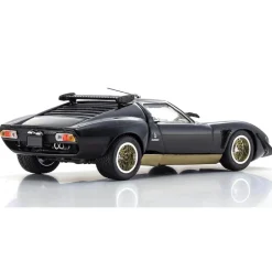 Lamborghini Miura SVR 1970 Noir-Or 1:43 - Kyosho