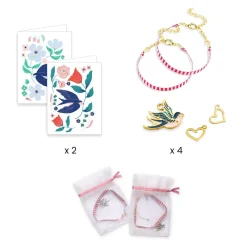 L'ART DU FIL Rubans Oiseaux - Djeco