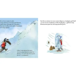 LE LOUP QUI ESCALADAIT LES MONTAGNES - Editions Auzou