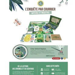 L'enquête par courrier : nature et insectes :enfant - Blackrock