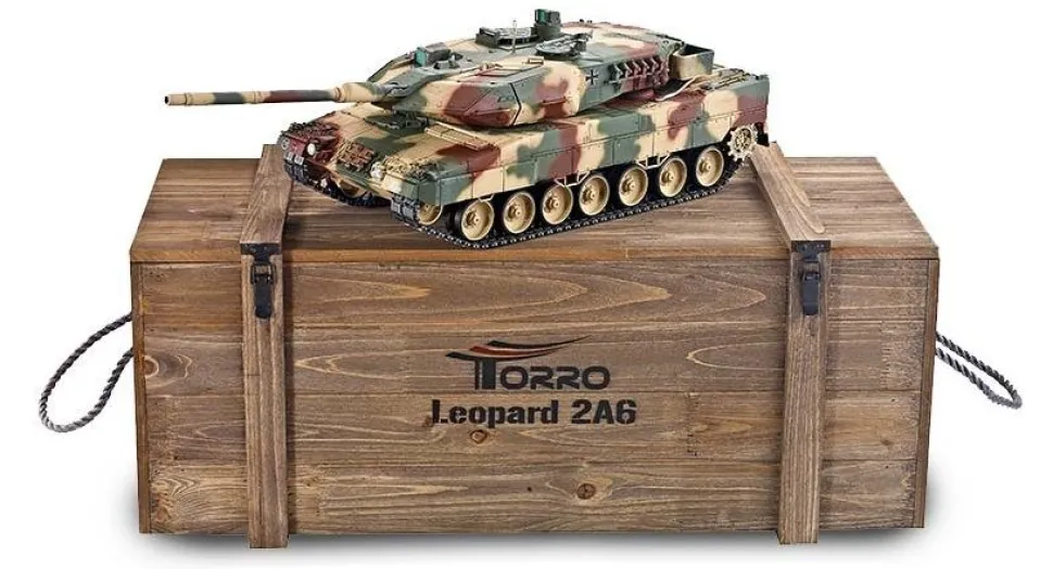 Leopard 2A6 Pro-Edition NATO 1/16e BB 2.4Ghz - Torro