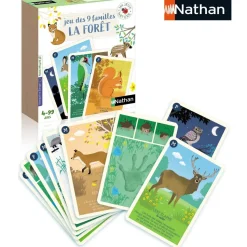 Les 9 Familles De La Forêt - Nathan