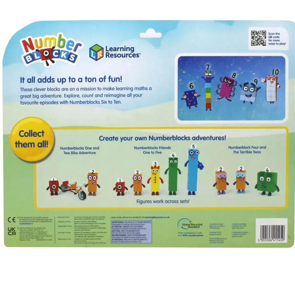 Les amis Numberblocks de 6 à 10 - Learning Resources