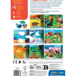 Les animaux et leur habitat - Clementoni