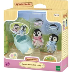 Les jumeaux Pingouin et leur voiture - Sylvanian Families