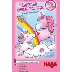 Les licornes dans les nuages - Bingo scintillant - Haba
