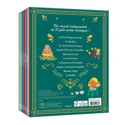 LES P'TITS CLASSIQUES - MA JOLIE BIBLIOTHÈQUE DE CONTES CLASSIQUES - Editions Auzou