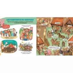 LES SUPER-CURIEUX - LES CHÂTEAUX-FORTS - Editions Auzou