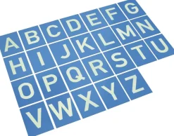 Lettres A-Z en papier rugueux - Eduplay