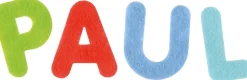Lettres feutrine autocollantes, dim. 3 cm, set de 300, Pour bricoler et décorer - Eduplay
