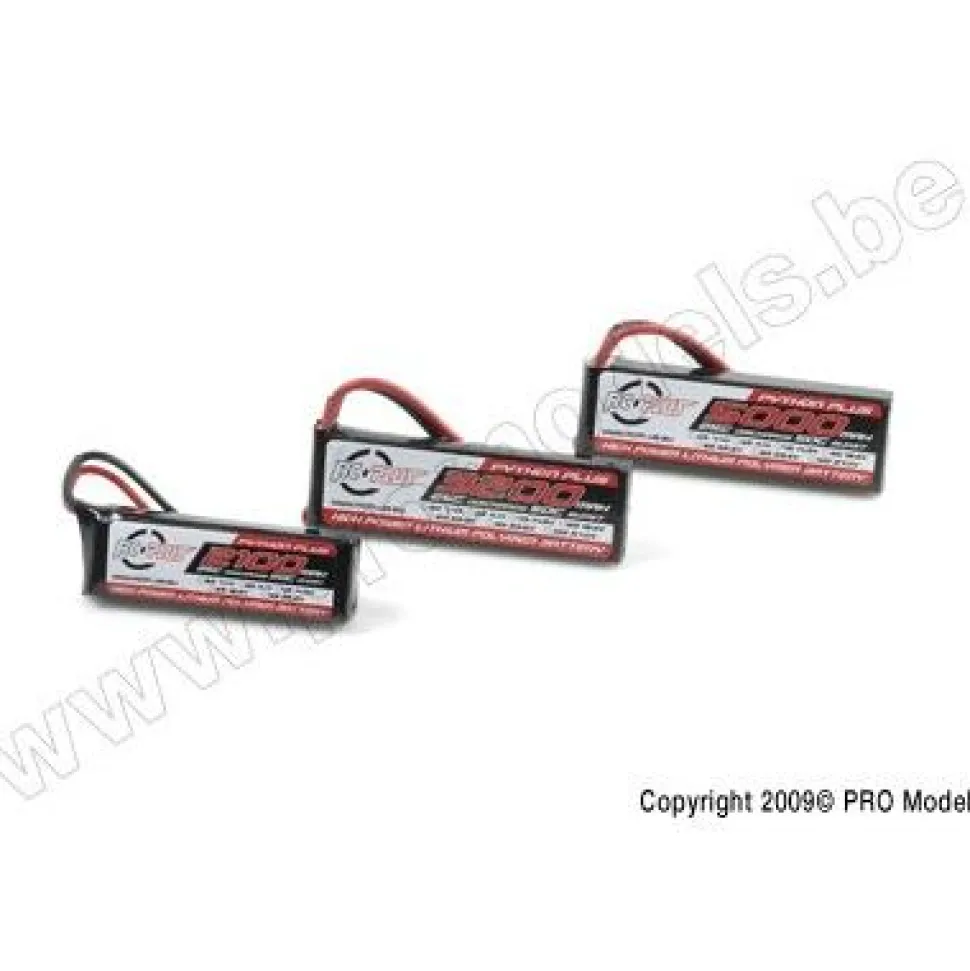 LIPO PYTHON X-TREME 50C Cont. 100C Burst 1500mAh 6S1P 22.2V - Python