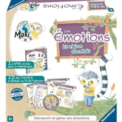 Lis et joue avec Maki - Les émotions : Maki devient grand frère - Ravensburger