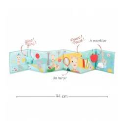 Livre à déplier Sophie la girafe - Vulli