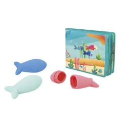 LIVRE DE BAIN LA FETE SOUS L'OCEAN - Janod