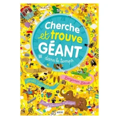 Livre géant : Cherche et trouve dans le temps - Editions Auzou