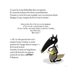 Livre grand format : Le Loup qui voyageait dans le temps - Editions Auzou