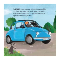 Livre grand format : Le Loup qui ne voulait plus marcher - Editions Auzou