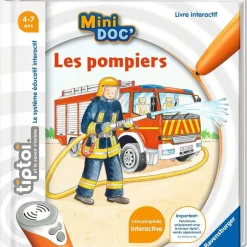 Livre Interactif Tiptoi - Mini Doc' - Les pompiers - Ravensburger