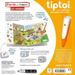 Livre Interactif Tiptoi - Cherche et trouve - Les saisons - Ravensburger